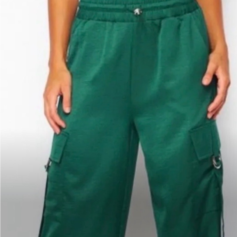 Love Poem Women's Green Cargo Pants